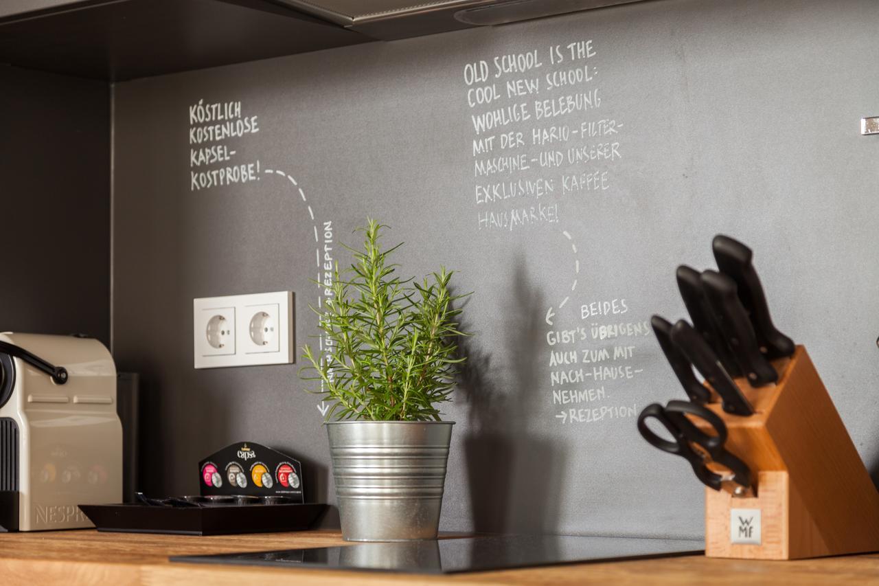 Staycity Aparthotels Dresden City Centre Exterior photo A chalkboard wall